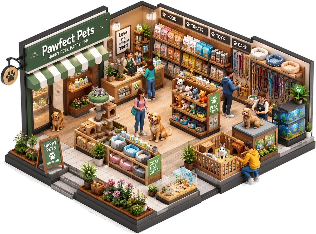 ร้านสัตว์เลี้ยง PetPick